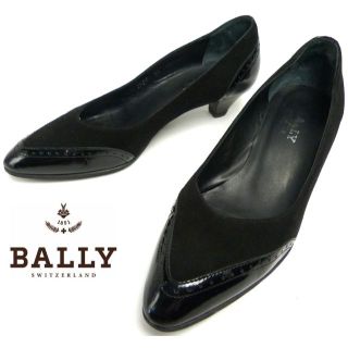 バリー(Bally)のイタリア製 バリー / BALLY エナメル×スエード パンプス　22.5cm(ハイヒール/パンプス)