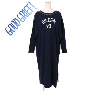 新品 GOOD GRIEF EILEEN78 ワンピース バックプリント(ロングワンピース/マキシワンピース)