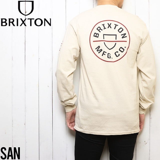 BRIXTON ブリクストン CREST L/S TEE 16251