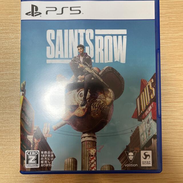 Saints Row（セインツロウ） PS5 エンタメ/ホビーのゲームソフト/ゲーム機本体(家庭用ゲームソフト)の商品写真