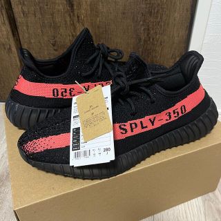 アディダス(adidas)のadidas YEEZY Boost 350 V2 Core Black/Red(スニーカー)