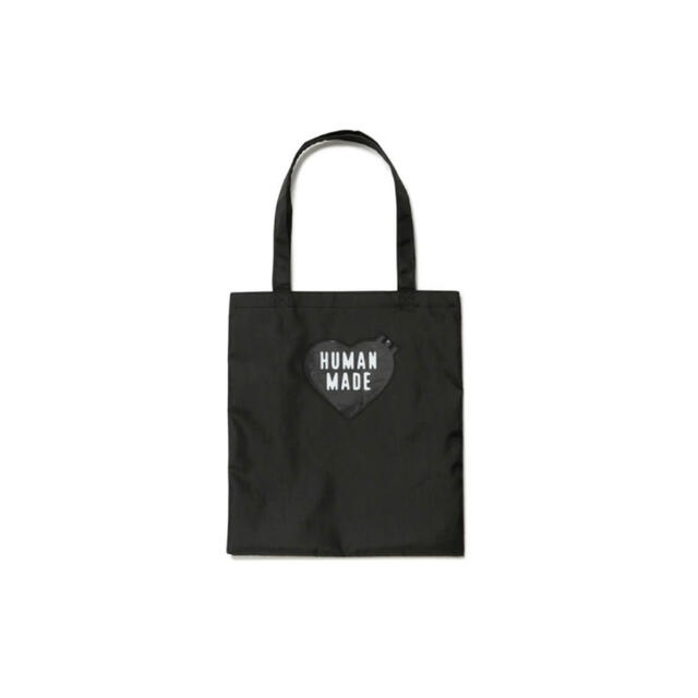 HUMAN MADE NYLON RIPSTOP HEART TOTE BAG