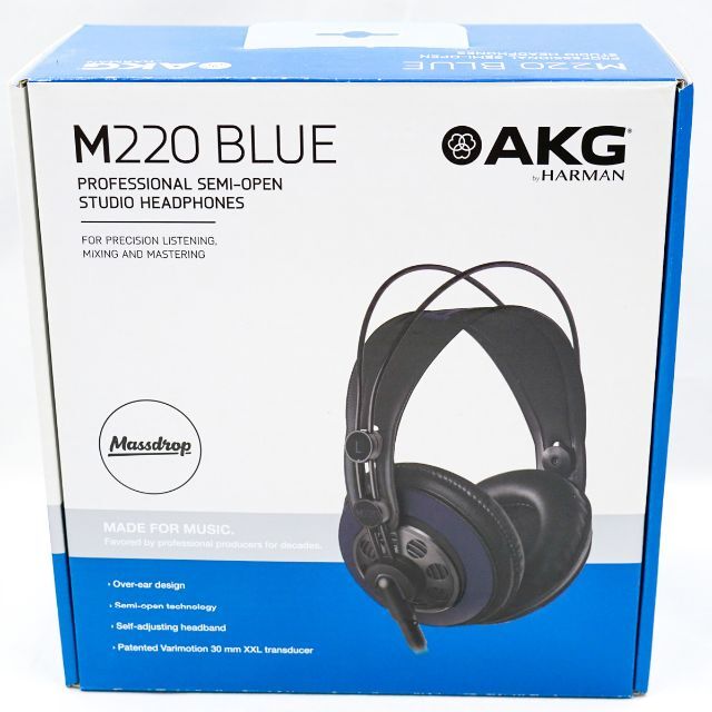 Massdrop x AKG M220 Pro [K240 Studio] スマホ/家電/カメラのオーディオ機器(ヘッドフォン/イヤフォン)の商品写真