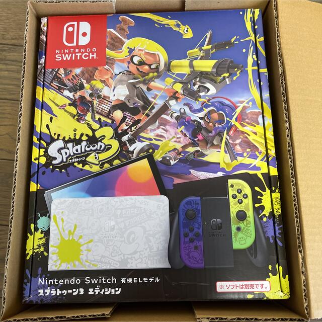 美品 有機EL Nintendo Switch  本体のみ スプラトゥーン3