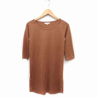 プロポーションボディドレッシング(PROPORTION BODY DRESSING)のプロポーション ボディドレッシング ニット ワンピース 七分袖 ひざ丈 丸首(ひざ丈ワンピース)