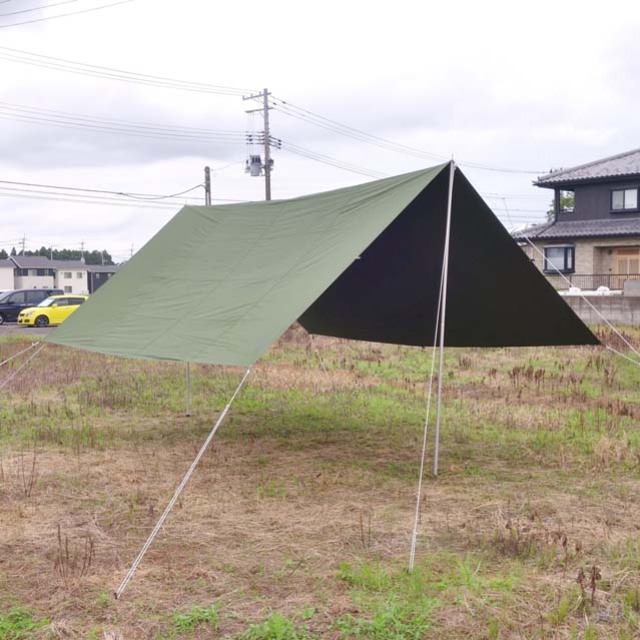 ペグ4本自在付きロープディーオーディー CHEESE TARP M チーズ タープ TT10-739