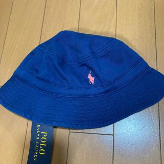 ポロラルフローレン(POLO RALPH LAUREN)のラルフローレンの今期ハット　帽子　4-7歳用　新品　75％オフ(帽子)