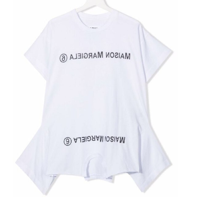 MM6(エムエムシックス)のワンピース/MM6MaisonMargiela/ホワイト レディースのトップス(Tシャツ(半袖/袖なし))の商品写真