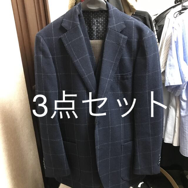 青山(アオヤマ)のCHRISTIAN ORANI クリスチャンオラーニ  ジャケット　スーツ メンズのスーツ(セットアップ)の商品写真