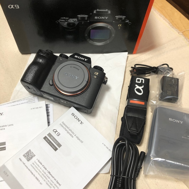 超美品 Sony α9 ILCE-9 外国語版 シャッター数1200位発送法方