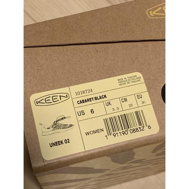 KEEN(キーン)のKEEN UNEEK 02 キーン ユニーク サンダル US6 23cm レディースの靴/シューズ(サンダル)の商品写真