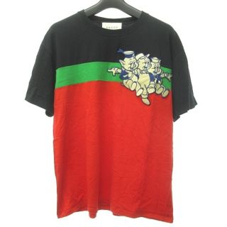 グッチ(Gucci)のグッチ GUCCI ×ディズニー 19SS 三匹の子ぶた 刺繍 Tシャツ XS(Tシャツ/カットソー(半袖/袖なし))