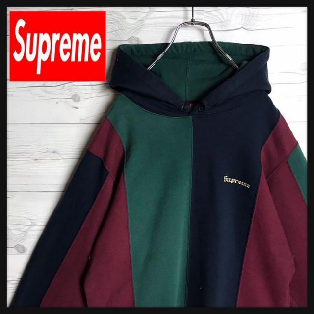 人気商品超目玉 目玉商品 【即完売モデル】Supreme バイカラー 希少