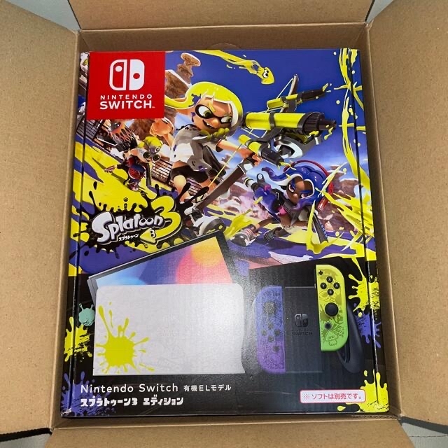 [新品]Nintendo Switch 有機EL スプラトゥーン3エディション