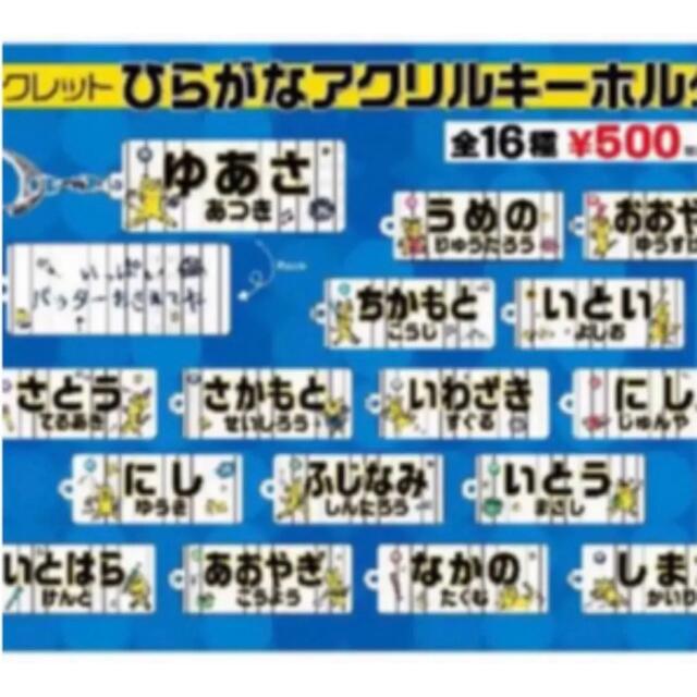 阪神タイガース(ハンシンタイガース)の☆シークレットキーホルダー☆藤浪晋太郎☆ひらがな☆ スポーツ/アウトドアの野球(記念品/関連グッズ)の商品写真