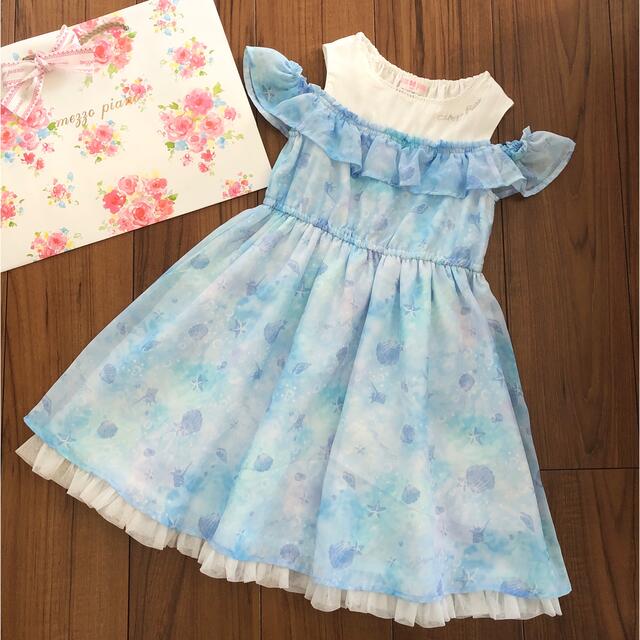 mezzo piano - メゾピアノ 新品ワンピース 120の通販 by Cherry's shop