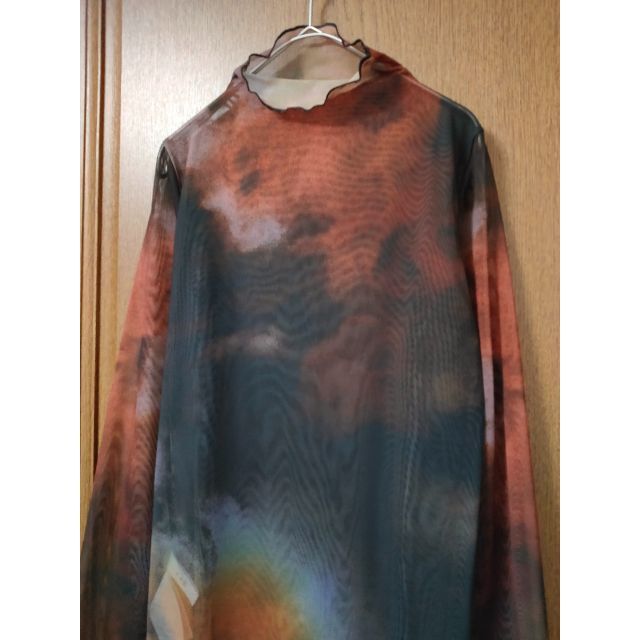 Ameri VINTAGE(アメリヴィンテージ)の美品 AMERI MIRANDA TAIDAI SHEER TURTLE TOP レディースのトップス(カットソー(長袖/七分))の商品写真