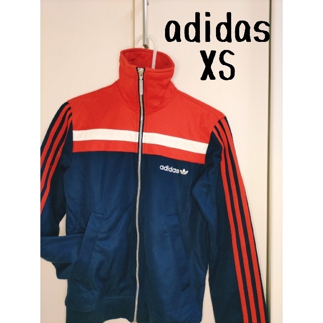 adidas AGC023 赤紺　XS　3 STREIFEN THE BRAND