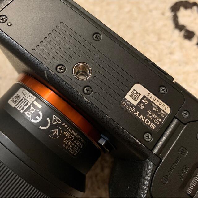 SONY(ソニー)のSONY α7ⅱ ズームレンズキット スマホ/家電/カメラのカメラ(ミラーレス一眼)の商品写真