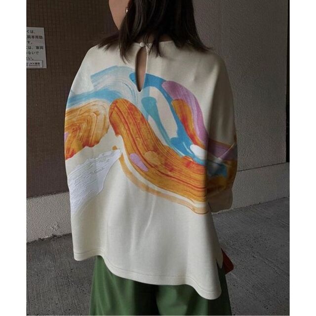 美品 AMERI HAILEY WAVE ART SWEAT 正規品 商品の状態 送・ｿ無料