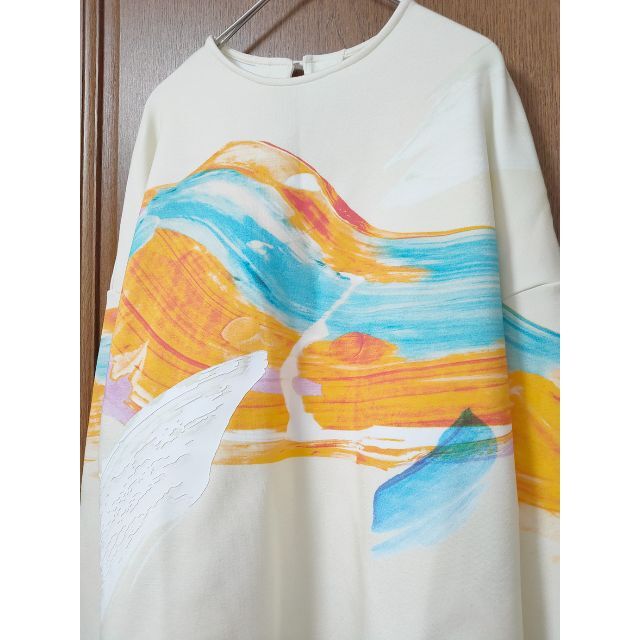 ムです½ Ameri VINTAGE - 美品 AMERI HAILEY WAVE ART SWEAT 正規品の