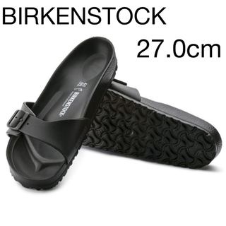 ビルケンシュトック(BIRKENSTOCK)の☆新品未使用品☆ ビルケンシュトック EVA マドリッド ブラック27.0cm(サンダル)