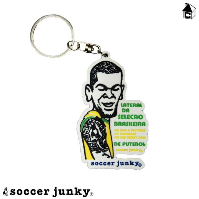 中古 Soccer Junky キーホルダー 1個 スポーツ/アウトドアのサッカー/フットサル(その他)の商品写真