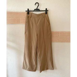 ナチュラルクチュール(natural couture)の★natural couture♡センタープレスワイドパンツ★(カジュアルパンツ)