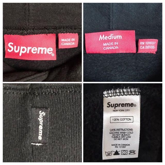 好評格安 Supreme - Supreme 入手困難 超人気モデル パーカー デカロゴ