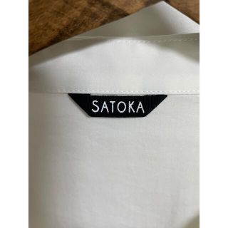 サトカ SATOKA ブラウス Iris White