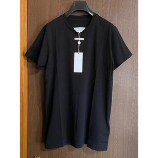 マルタンマルジェラ(Maison Martin Margiela)の22SS新品L メゾン マルジェラ パッチディテール ロング Tシャツ ブラック(Tシャツ/カットソー(半袖/袖なし))