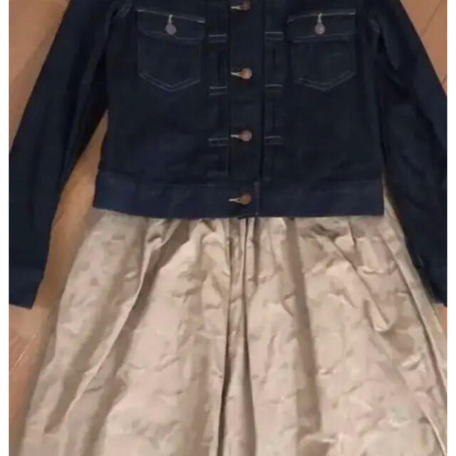 【未使用】カモフラ柄スカート　日本製　38 レディースのスカート(ひざ丈スカート)の商品写真