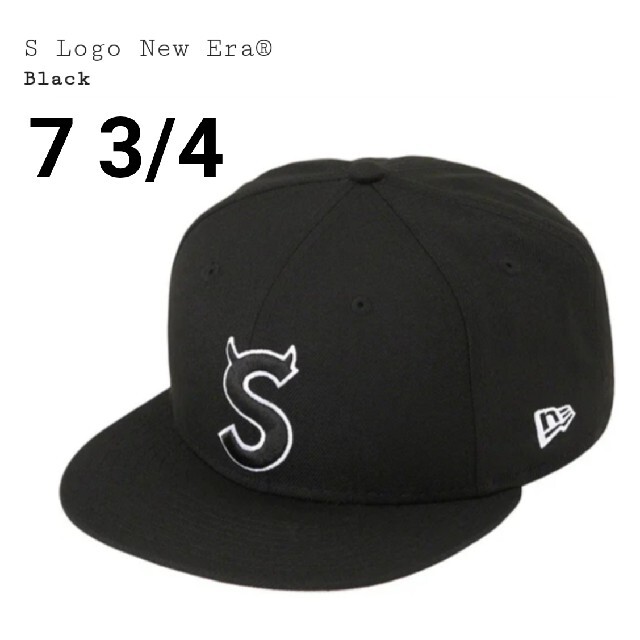 商品名：Supreme S Logo New Era®BlackSIZE