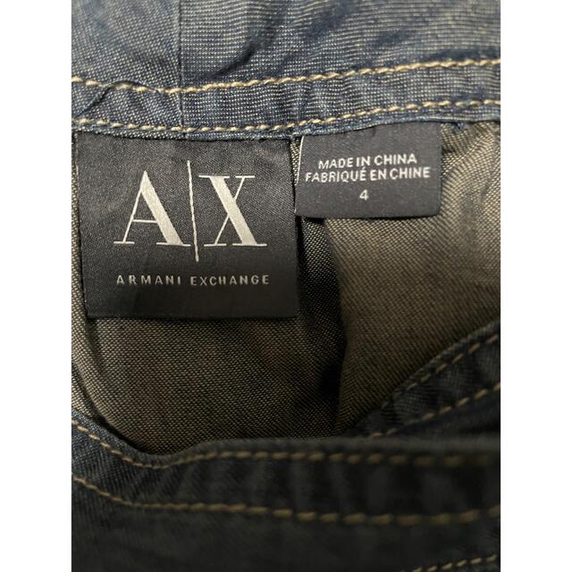 ARMANI EXCHANGE(アルマーニエクスチェンジ)のミニスカート　アルマーニ　エクスチェンジ　試着のみ　サイズ4 M位 レディースのスカート(ミニスカート)の商品写真