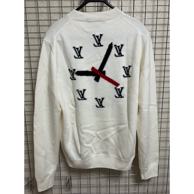 21SS ルイヴィトン/LOUISVUITTON 時計 クロック ニットセーター 注目の福袋! ルイ VUITTON LOUIS 21SS ヴィトン ニット ロゴ ニット/セーター