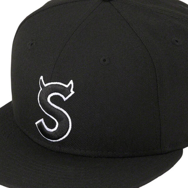 新作　Supreme NEW ERA S logo BLACK 7 1/2 3