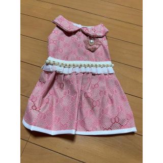 ★新品可愛いワンピースM★(犬)