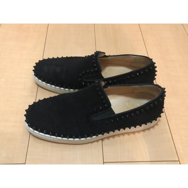 専用 Christian Louboutin ルブタン スエードスリッポン 26 | wise.edu.pk