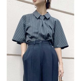 アメリヴィンテージ(Ameri VINTAGE)のAmeriVINTAGE CONNECTED TIE BLOUSE(シャツ/ブラウス(半袖/袖なし))