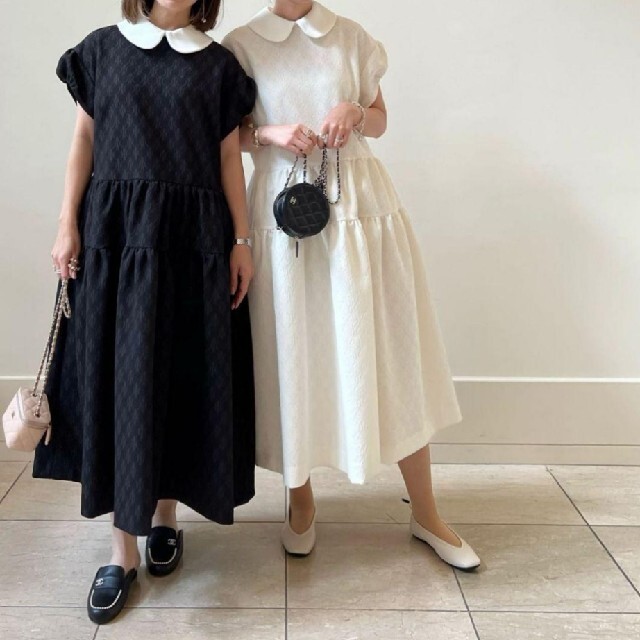 Chesty - 新品♡Unminou ラウンドカラージャガードドレス ワンピース アンミヌ ヨリの通販 by n1sh1's shop
