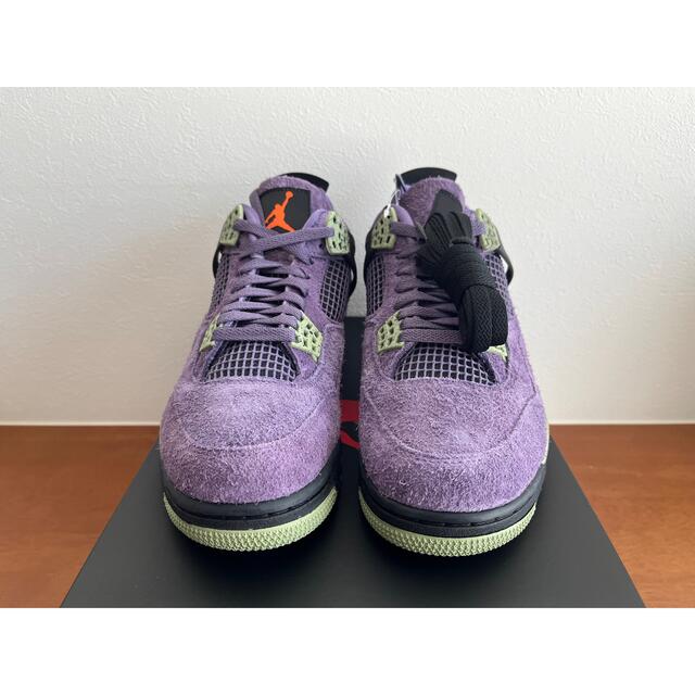 NIKE(ナイキ)のNike WMNS Air Jordan 4 Canyon Purple 27 レディースの靴/シューズ(スニーカー)の商品写真