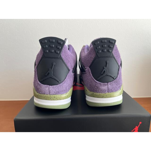 NIKE(ナイキ)のNike WMNS Air Jordan 4 Canyon Purple 27 レディースの靴/シューズ(スニーカー)の商品写真