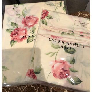 ローラアシュレイ(LAURA ASHLEY)のローラアシュレイのヘーゼルウッド　カバー　セット(シーツ/カバー)