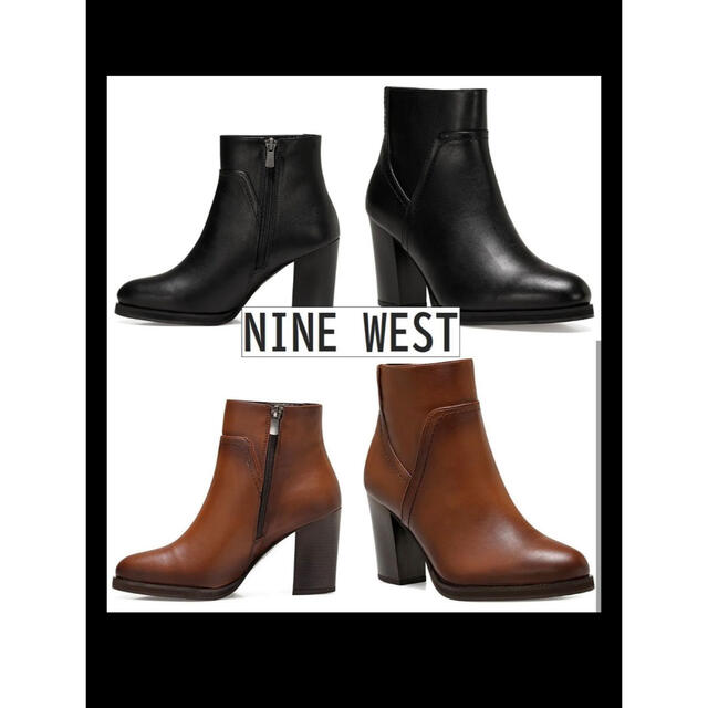 NINE WEST(ナインウエスト) フェイクレザー　ショートブーツ　40