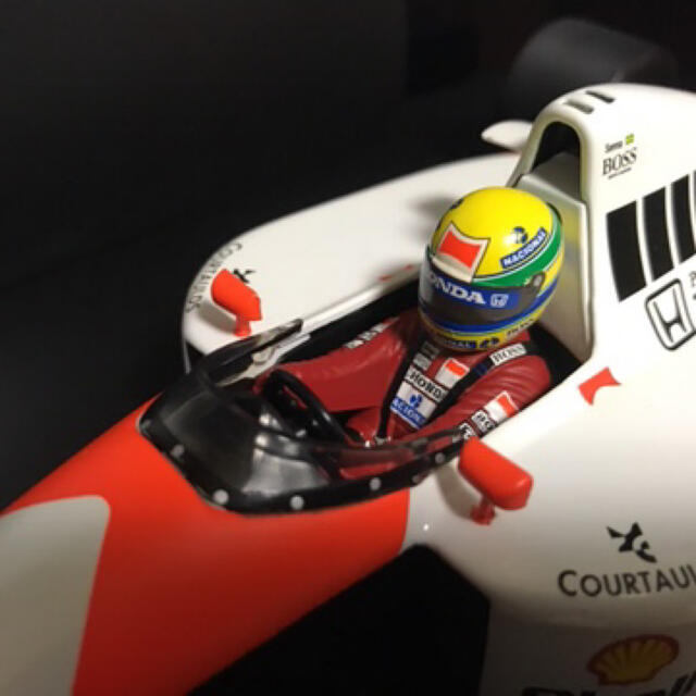 ミニチャンプス 1/18 マクラーレンホンダ MP4-6の通販 by ryu's shop