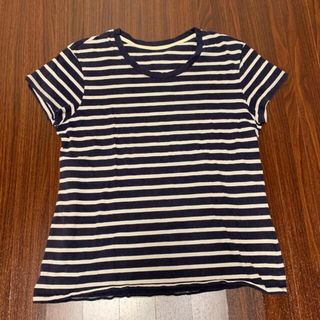 ジーユー(GU)のGU ボーダー　Tシャツ(Tシャツ(半袖/袖なし))
