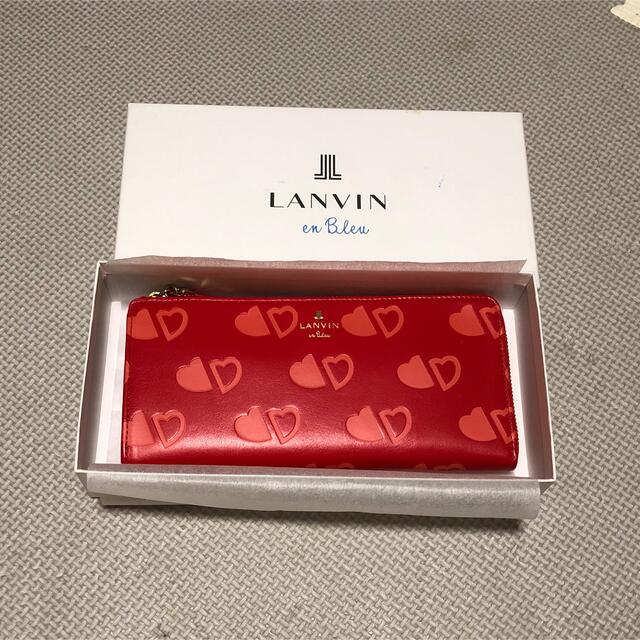 LANVIN en Bleu(ランバンオンブルー)の【未使用品】LANVIN en Bleu 長財布 レディースのファッション小物(財布)の商品写真