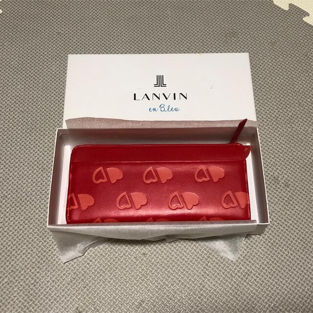 LANVIN en Bleu(ランバンオンブルー)の【未使用品】LANVIN en Bleu 長財布 レディースのファッション小物(財布)の商品写真