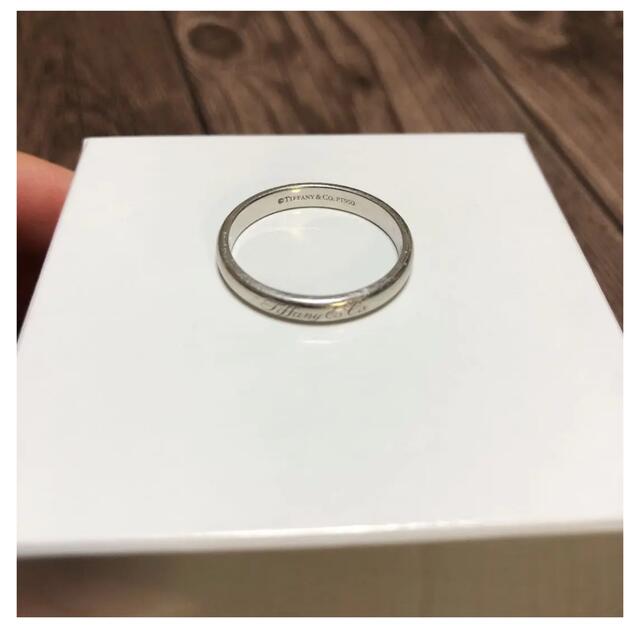 Tiffany & Co.(ティファニー)のティファニーリング  PT950 17号 お値下げしました！ レディースのアクセサリー(リング(指輪))の商品写真