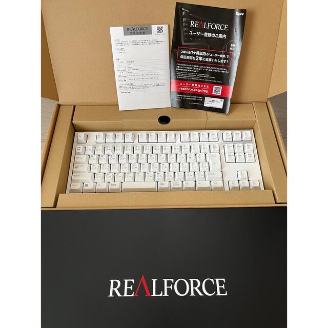 リアルフォース R3S ホワイト テンキーレス REALFORCE R3SC21